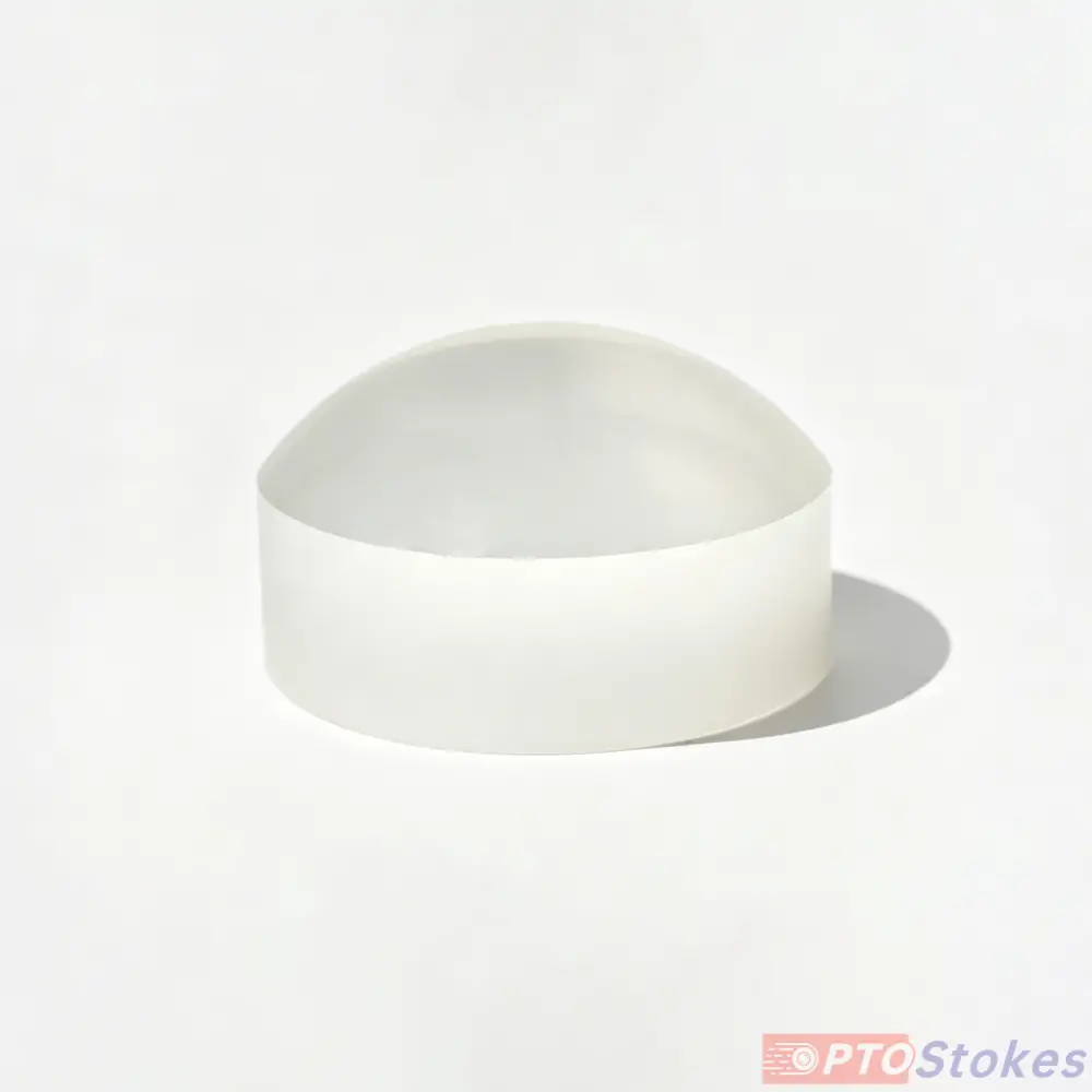 Calcium Fluoride (CaF2) optical material sample for UV to IR windows and lenses