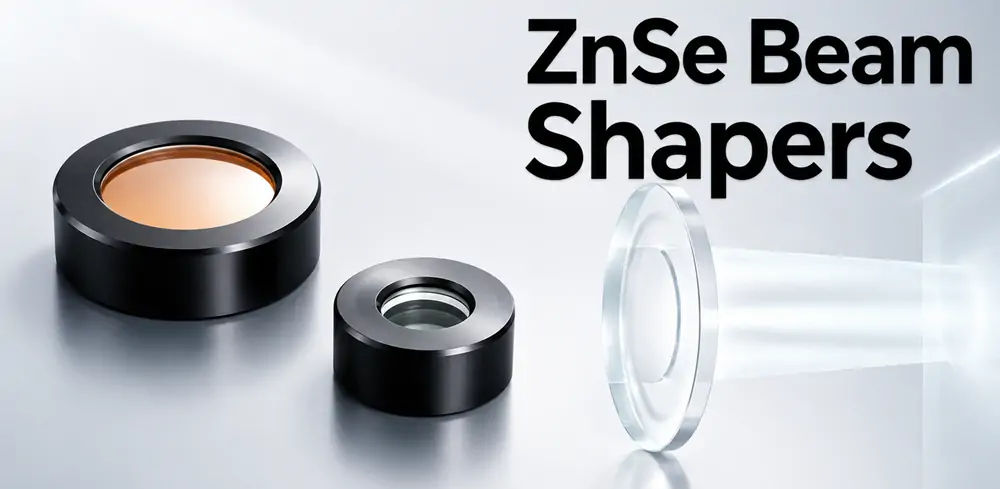 ZnSe beam shaper DOE profile diagram for uniform-intensity spot and sharp transition region